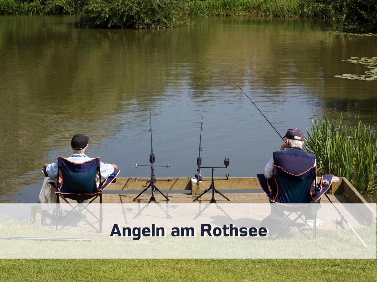 Ferienhaus Rothsee-Oase Ideale Ausgangslage Mit Tollem Ausblick, Sauna Und Privatem Garten Рот Екстер'єр фото